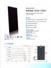 黑色单晶-165W-200W组件特性曲线