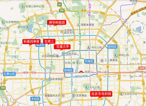 北京电动汽车充电桩分布图