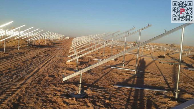 保威太阳能光伏支架 美艳了撒哈拉沙漠_新能源