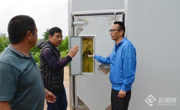 太阳能手电筒昆明晋宁双河彝族乡实现生物质新能源烘烤烟叶