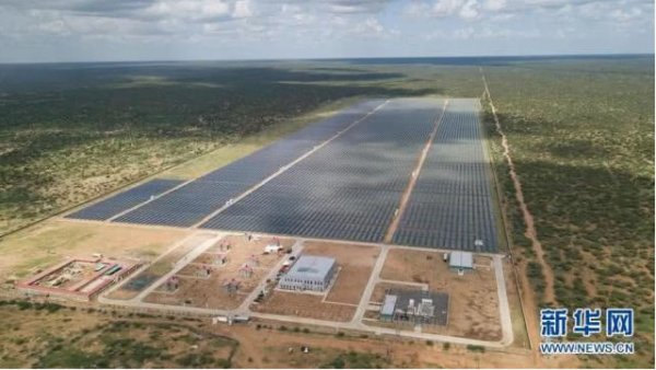 太阳能网中企承建的东非最大光伏电站投运