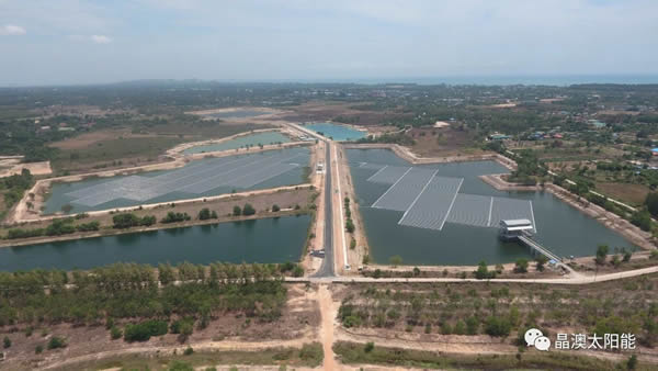 晶澳科技为泰国首个大型漂浮电站供货高效PERC组件
