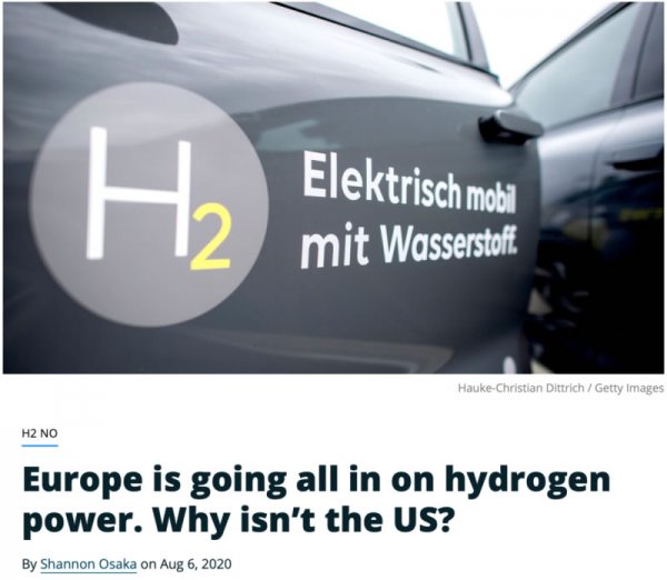 美国为什么没有出现“氢能热”？