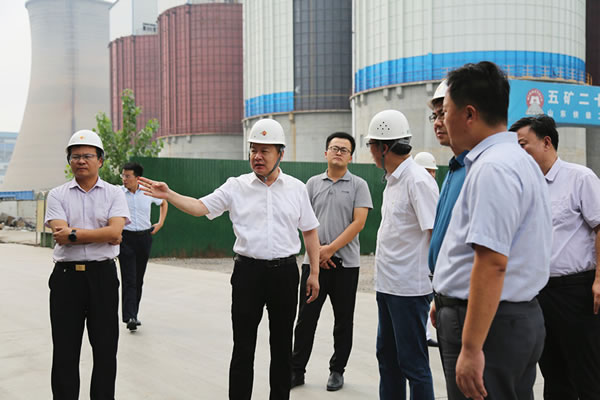 滨州市委调研组到中融新大铁雄冶金调研氢能项目