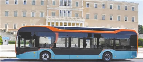 比亚迪电动客车在雅典开启试运行