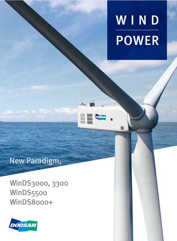 斗山重工业参与韩国首个风电制氢验证项目