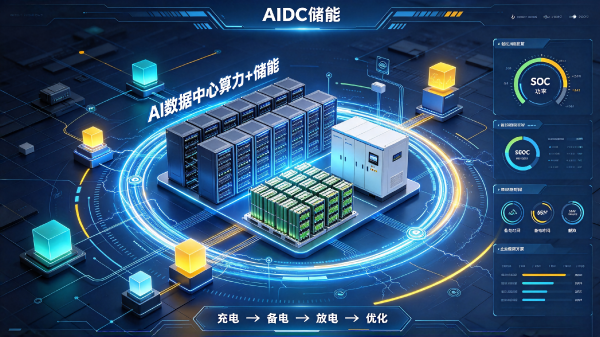 AIDC储能站上产业风口:从备用电源转向算力刚需多家龙头集中交出方案(图3)