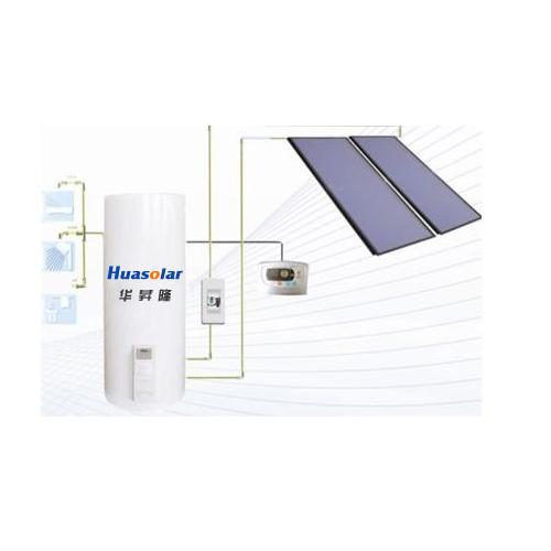 集中集热分户水箱太阳能热水系统
