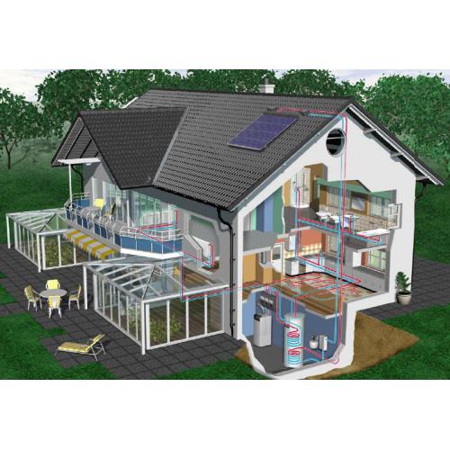 别墅型太阳能热水系统