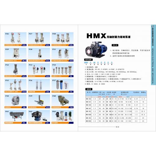 HMX系列磁力泵