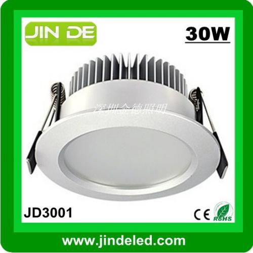 30W SMD5730 贴片筒灯