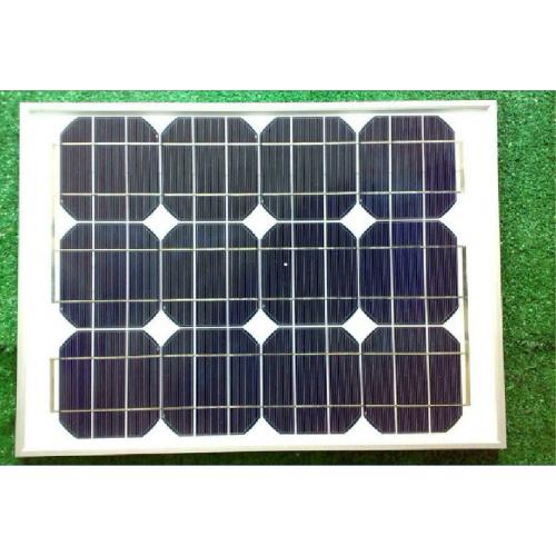 30W太阳能单晶电池板组件