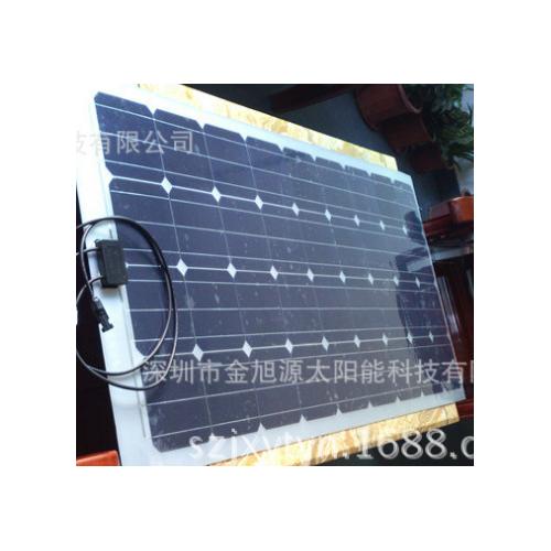 半柔性太阳能电池板