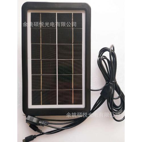 6V3W太阳能电池板