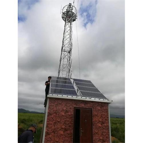 4G无线传输远程道路监控太阳能供电系统