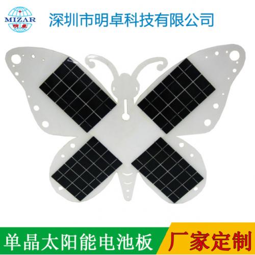 100W半柔性太阳能发电板