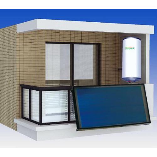 阳台壁挂式太阳能热水器