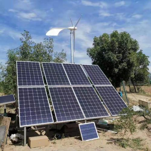 太阳能发电组风光互补发电系统