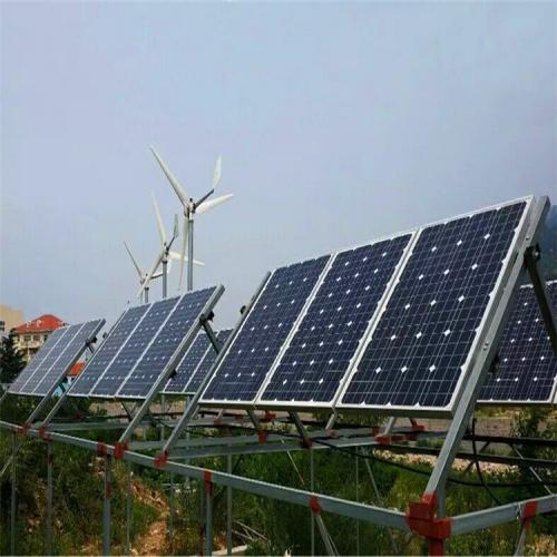 太阳能风光互补一体系统30kw风管互补蓄电系统