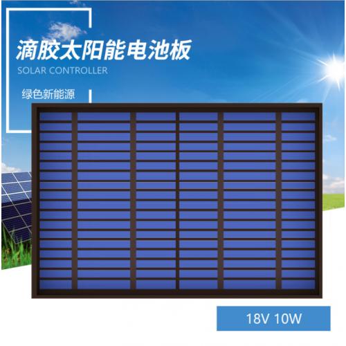 10W滴胶太阳能电池板