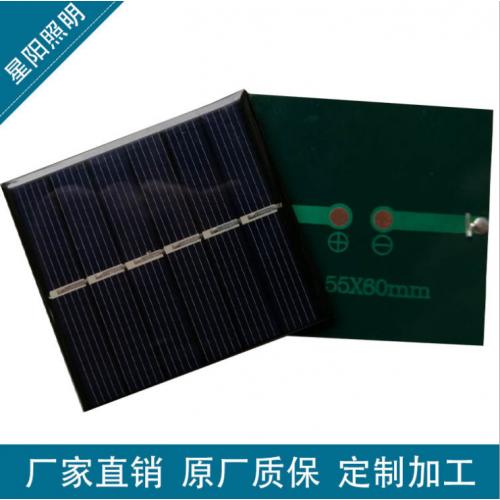 0.5W太阳能滴胶电池板