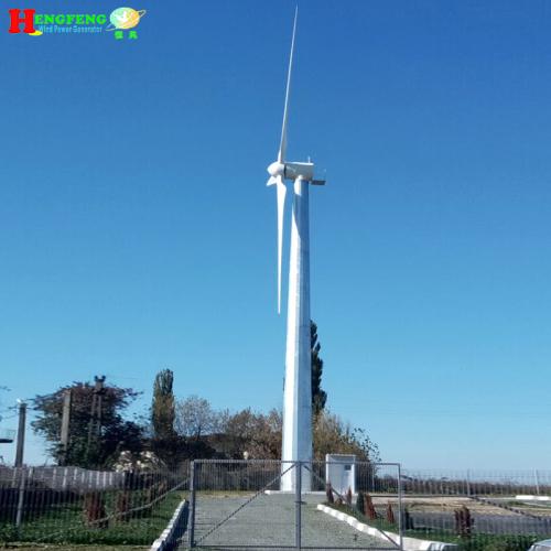 青島恒風風力發電機組供應100KW水平軸風力發電機永磁直驅式風機