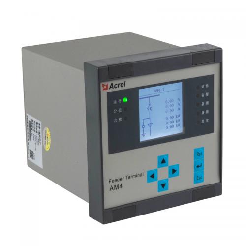 安科瑞带RS485通讯AM4-U1电压型微机保护装置