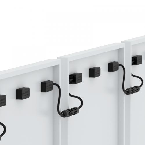 太阳能电池板背面二极管分体式接线盒子光伏组件灌胶三分体接线盒