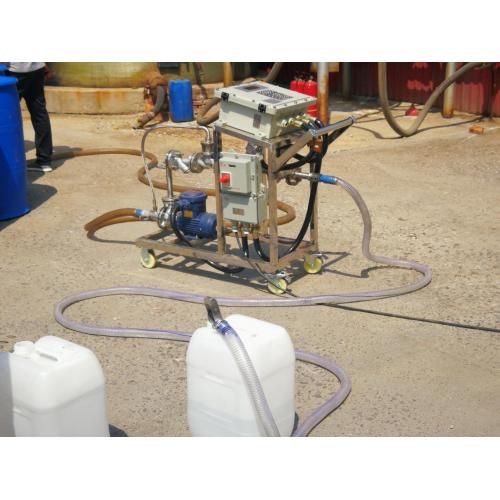移动式液体定量装桶灌装机