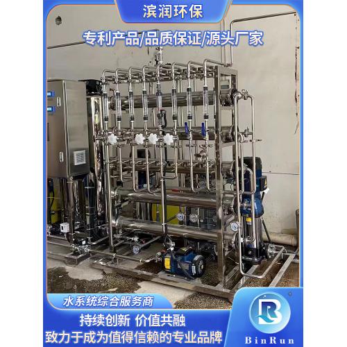 0.5吨单级反渗透+EDI纯化水设备