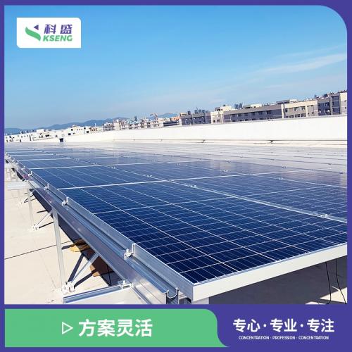 水泥平屋顶光伏支架