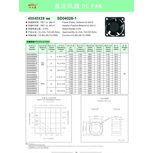 储能用散热风扇