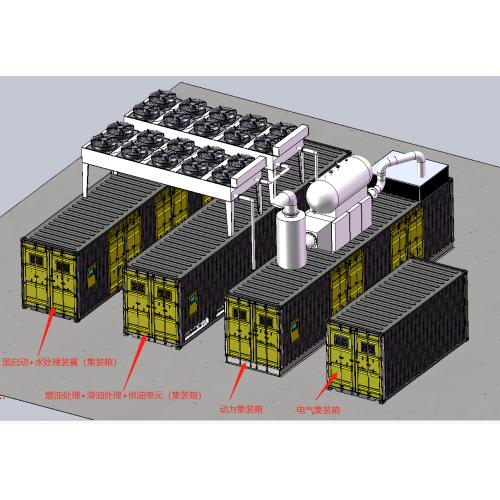 移動箱式發(fā)電機組