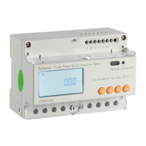 安科瑞廠家相序電表多功能導軌表DTSD1352