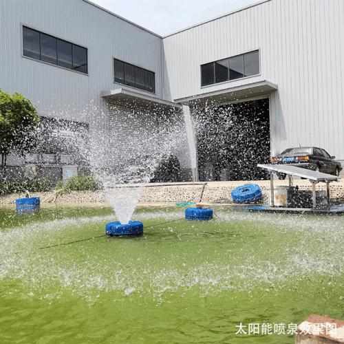 太陽能噴泉曝氣機(jī)
