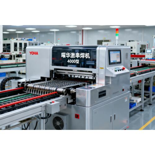 激光全自动高效串焊机光伏组件双轨