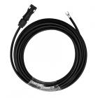 1米黑色PV4.0光伏延長線兼容MC4延長線4mm平方awg12直流延長電纜