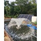 太阳能喷泉提水式曝气机